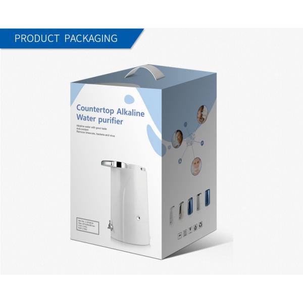 ABS Housing Material UF Filter Countertop Drinking Water Filter - Alkaline (Chrome)