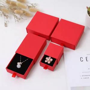 China Wholesale Recycle Custom Fashion Made Mini Red Special Craft  Packaging  Gift Paper Box on sale