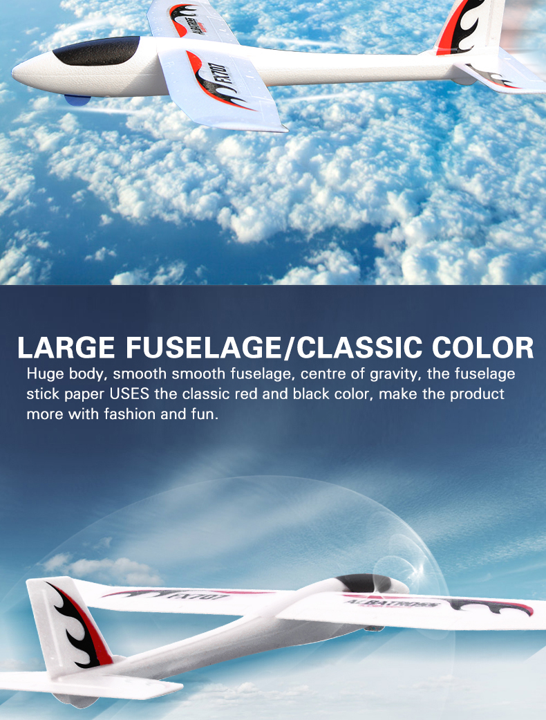 Drone Type yes 2024 2.4 GHz Fx707 Airplane Rc Plane 2ch Epp Craft Remote Control Aircraft Electric Funny Rc Glider Airplane