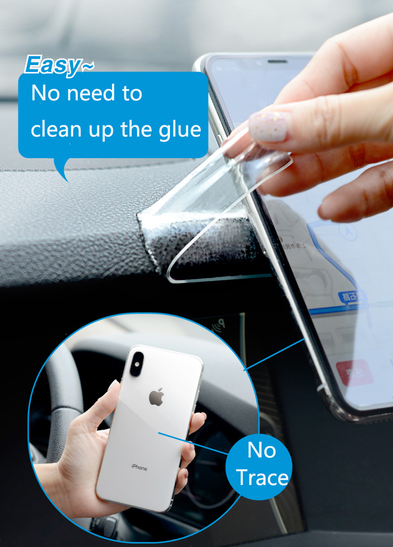 3 Meter Reusable Clear Double Sided Adhesive Nano Tape for Carpet and Door Sealing
