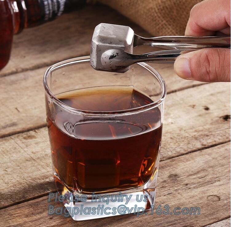 best chilling ice cubes for whiskey stainless steel whiskey stones with FDA, real dice ice cube whisky wine stone stainl