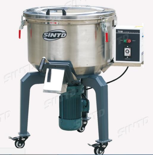 High Strength Plastic Mixer Machine / Stainless Steel Plastic Material Mixer 1.1Kw Power
