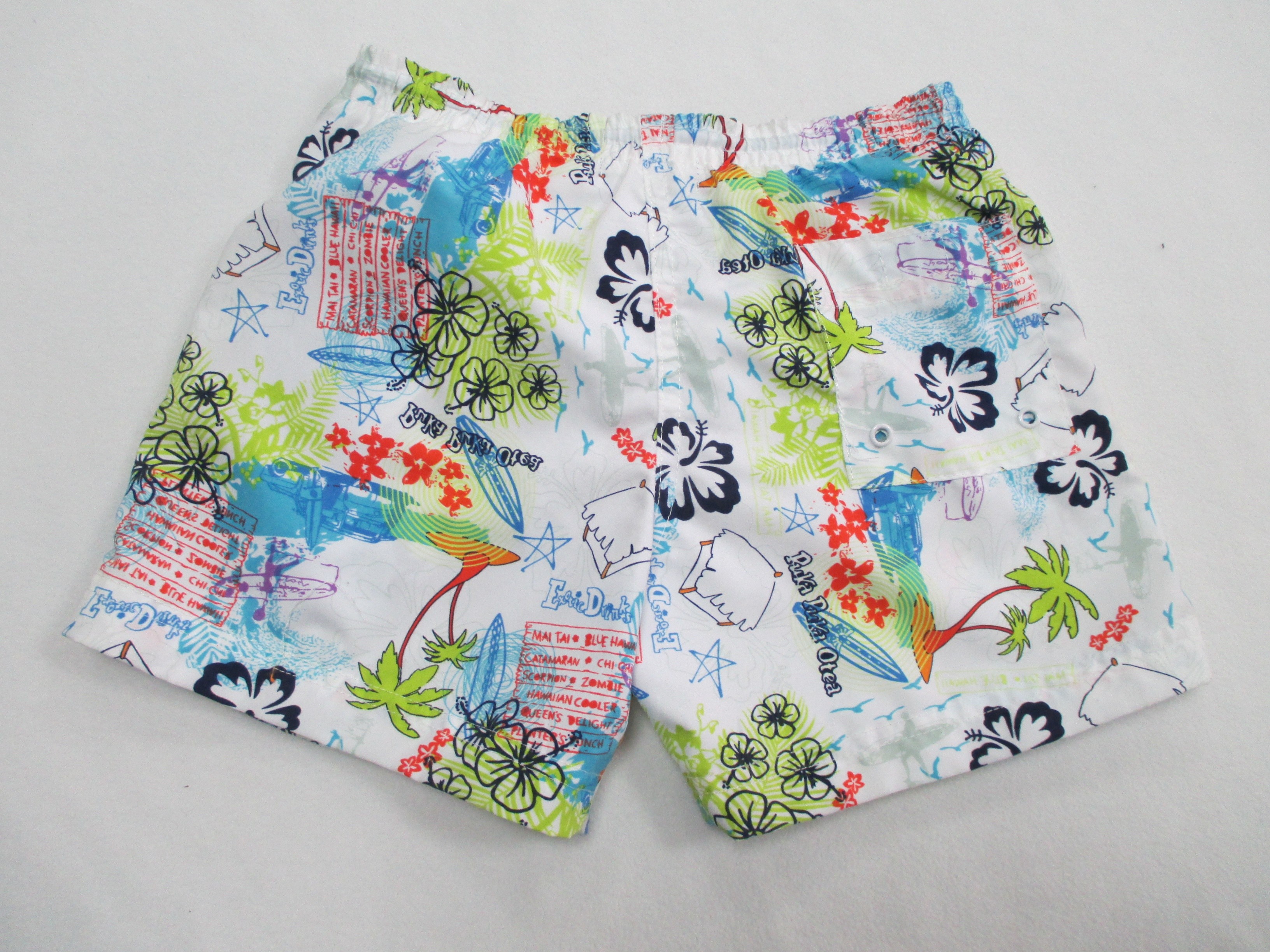 Boy Boxer Baby Beach Pants All Over Print Microfiber Casual Beach Short
