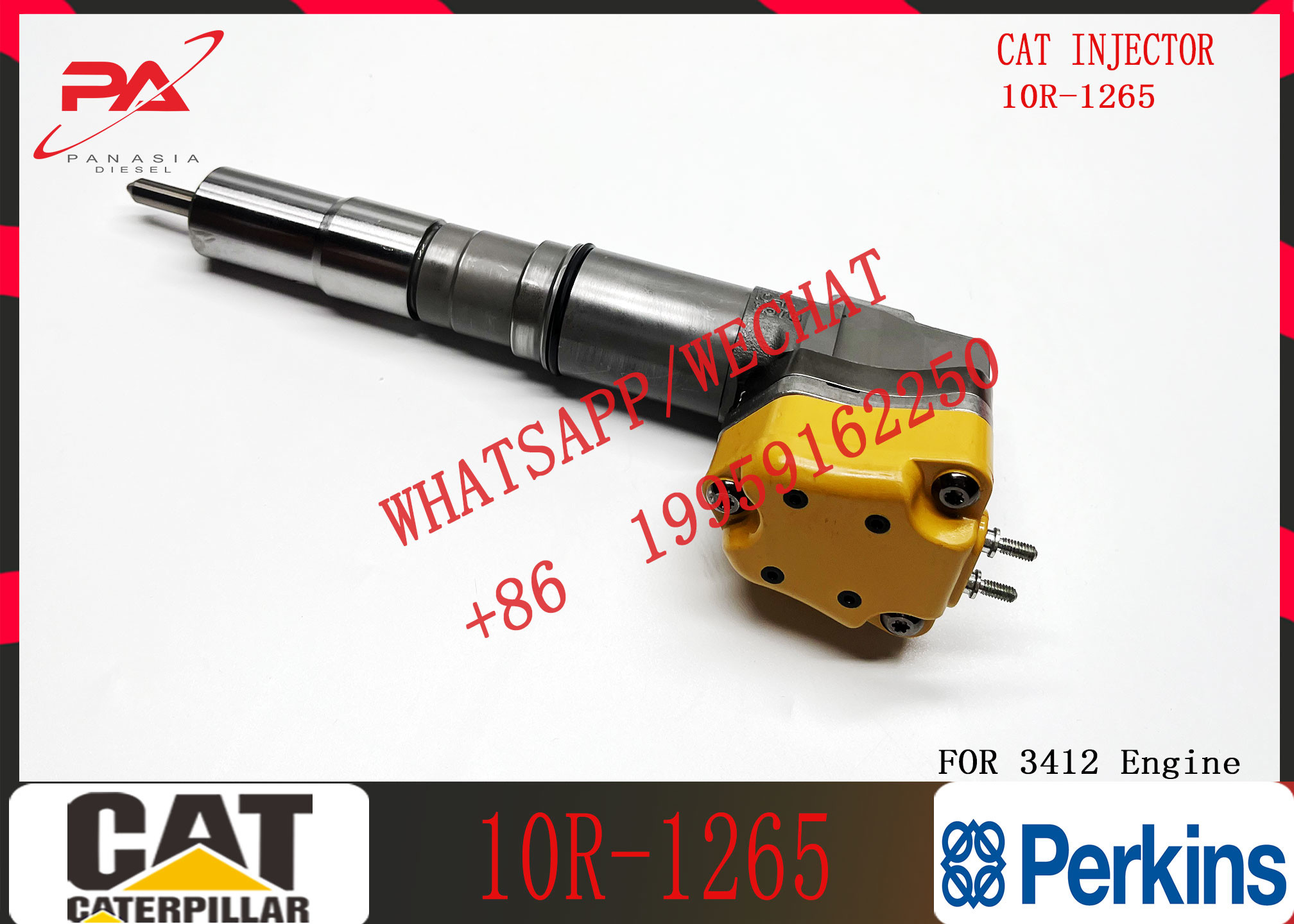 Fuel Injector 10R-1265 232-1171 232-1183 4CR01974 169-7408 222-5967 232-1170