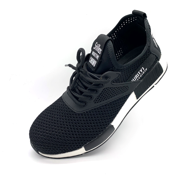CE Approved Anti-Puncture Work Safety Shoe with Steel Toe Cap and Flying Woven Fabric