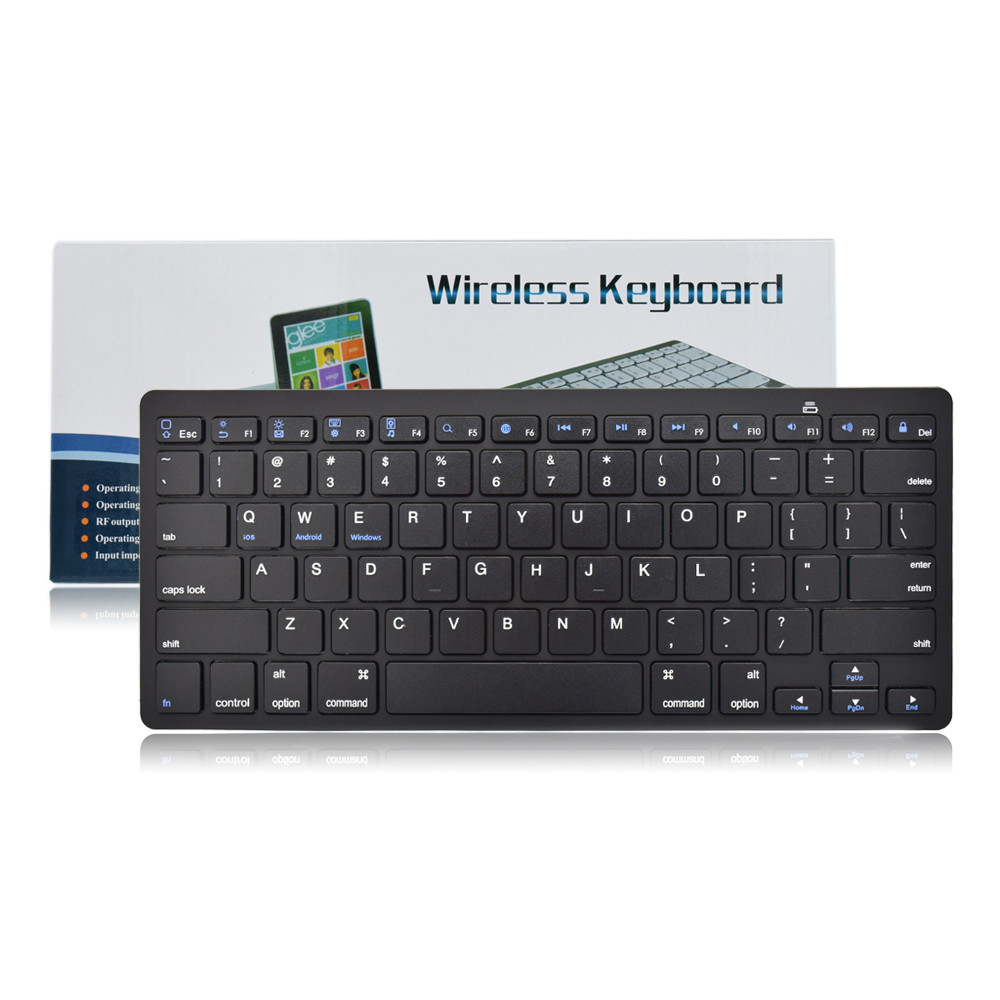 Wireless Folding Bluetooth Keyboard Android , Bluetooth Multimedia Keyboard