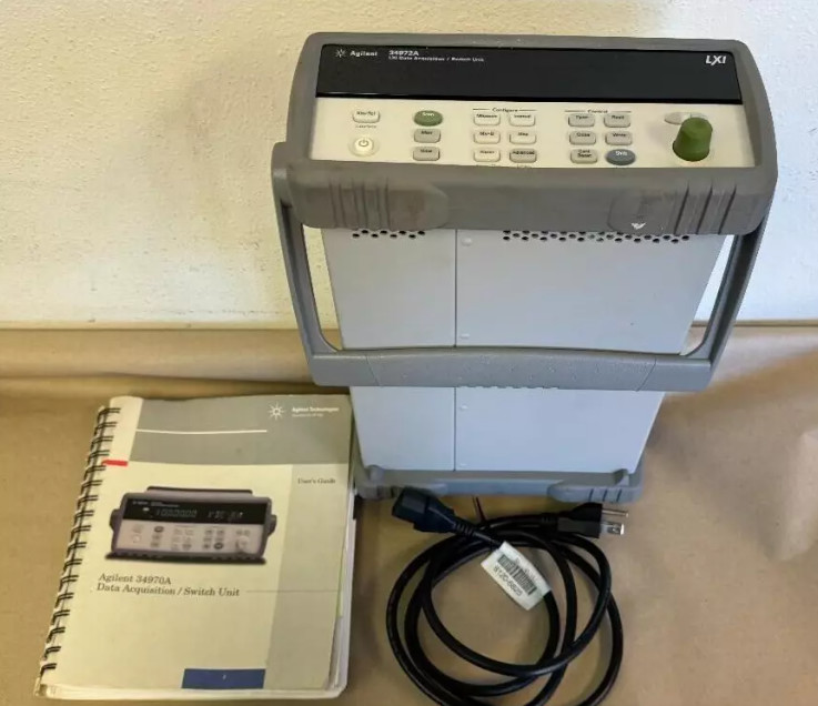 Keysight Agilent 34972A LXI Data Acquisition Unit with 1 Gbit LAN and USB 2.0 Fully Tested