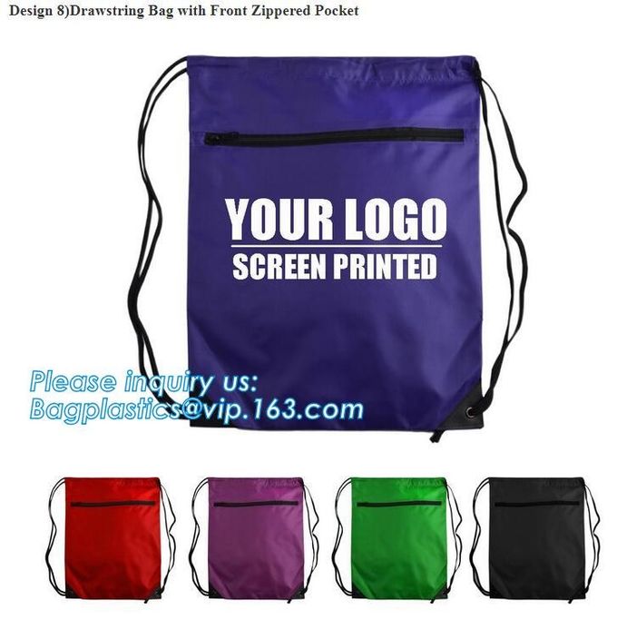 Outdoor Use 210D Sample Shoe Polyester Drawstring Bag,fashionable pattern printing polyester foldable shopping bag PACK