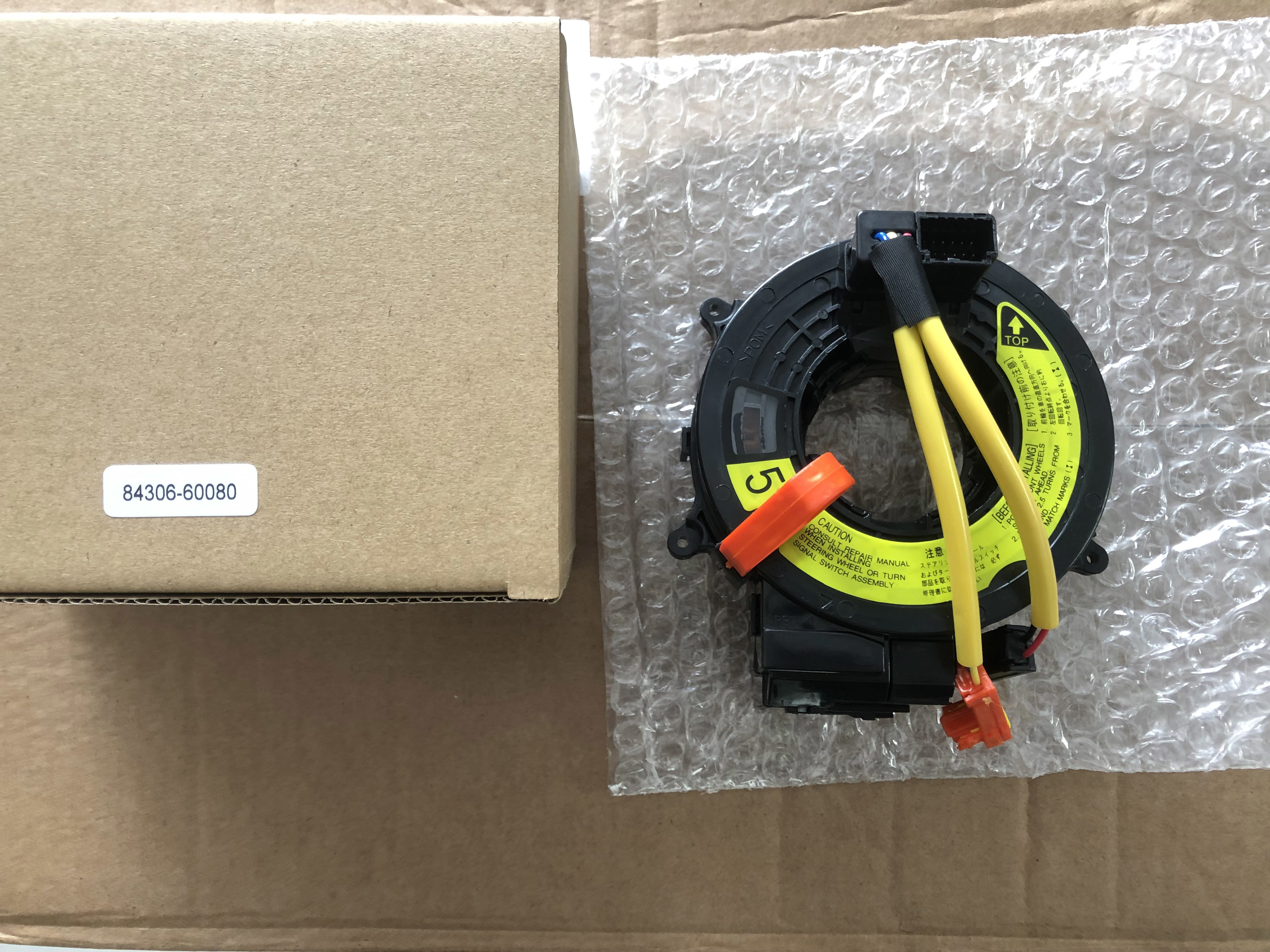 OEM 84306-60080 84306-33090 SPIRAL CABLE CLOCK SPRING FOR TOYOTA LAND CRUISER PRADO