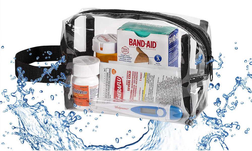Transparent Beauty Bag Water Resistant Cosmetic Bag Organizer
