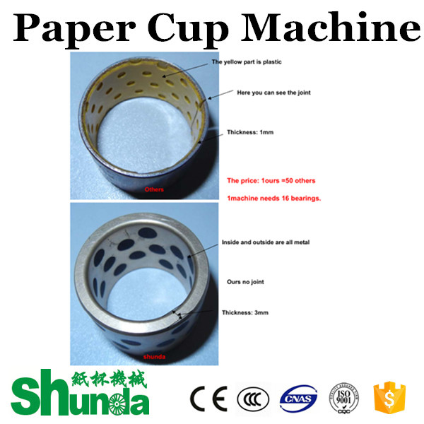 Automatic Paper Tea Cup Machine 130-160 Cups/Min 2-32oz