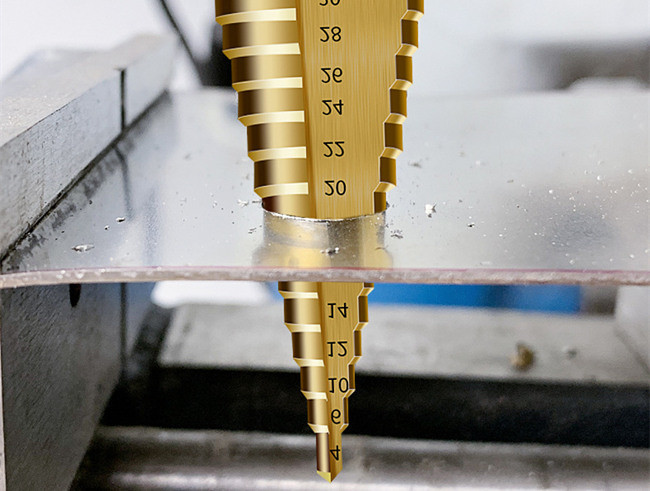 Hexagonal Shank Step Reamer Burring Cobalt Alloy Drill Bits For Hardened Steel