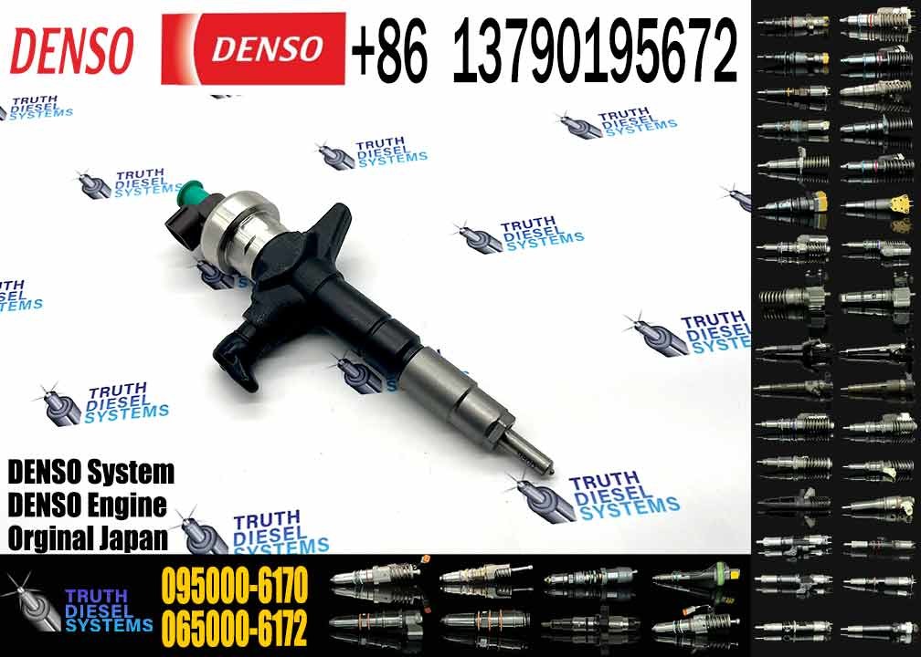 high-quality Common Rail Fuel Injector 095000-6170 For Engine ISUZU D-MAX 4JJ1 8-98055863-0 8-98011605-0 8-98055863-2