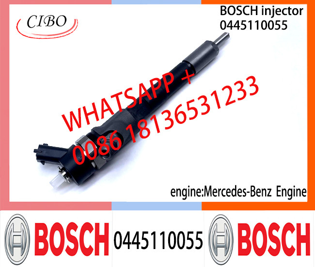 Diesel Common Rail Injector 0445110054 A6110701187 0445110055 0445110128 A6110701187 for Mercedes-Benz 2.2CDi/2.7CDi