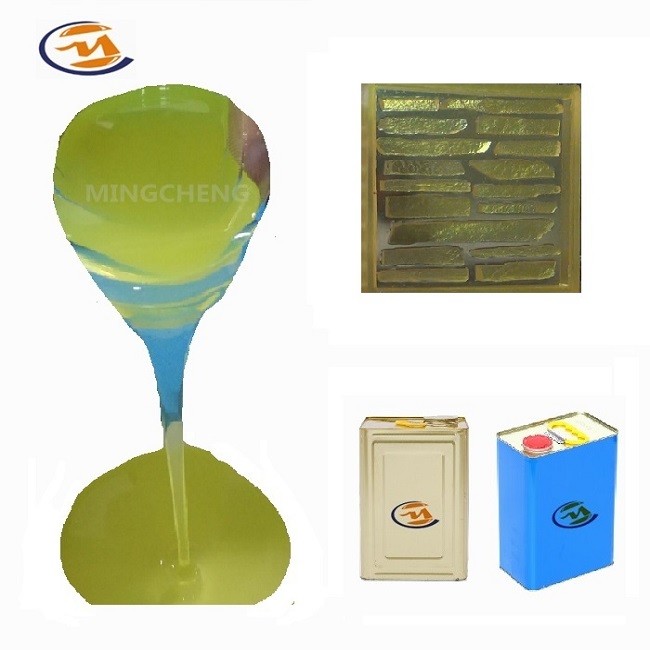 1:1 Colorless 45 Shore A Polyurethane Liquid Rubber For Concrete Wall Panel