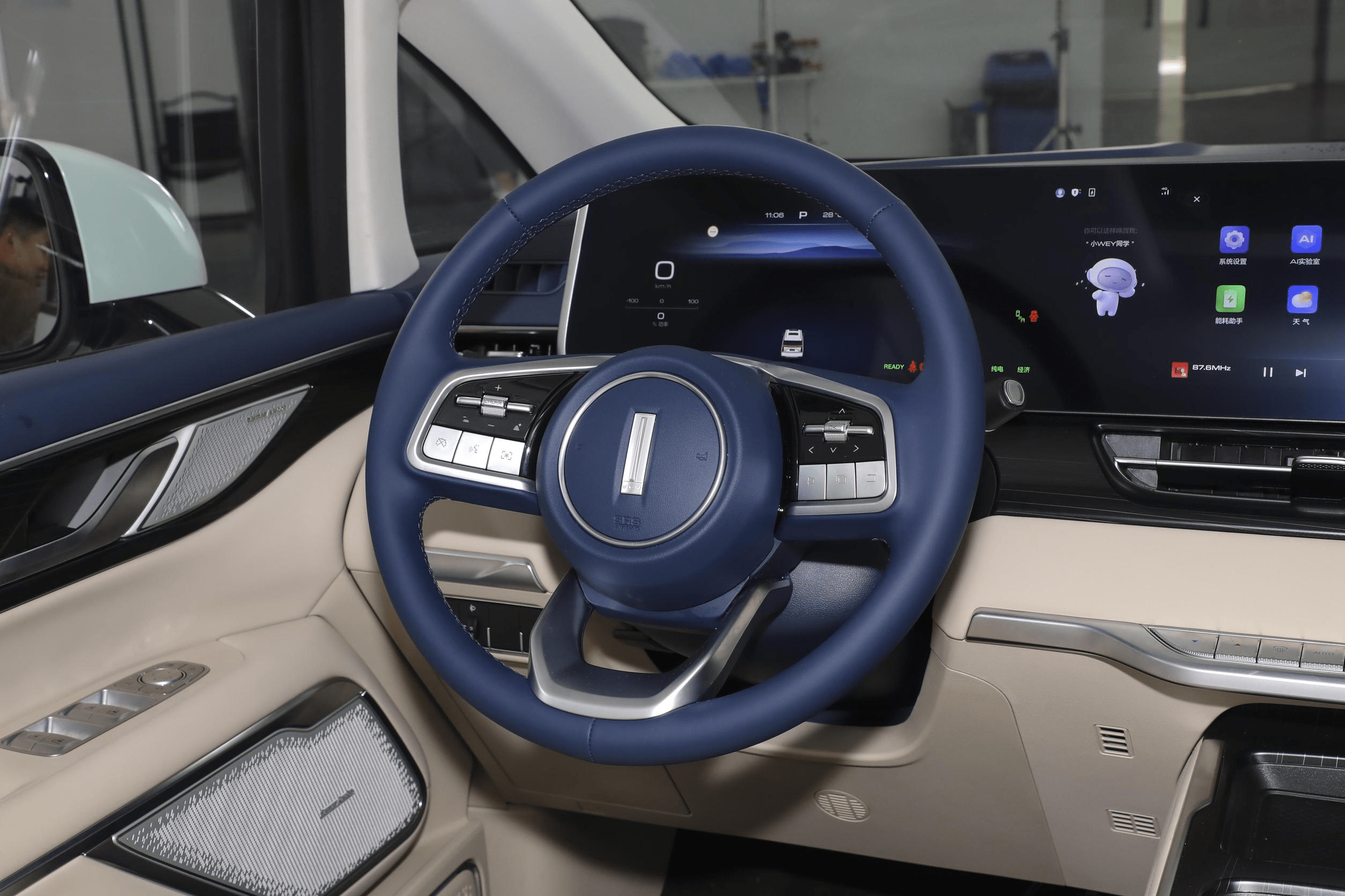 2023 GWM WEY Gaoshan Car PHEV AWD 1.5 Turbo 7 Seats Luxury Hybrid MPV LED Headlight Energy Gasoline Fuel Car Made