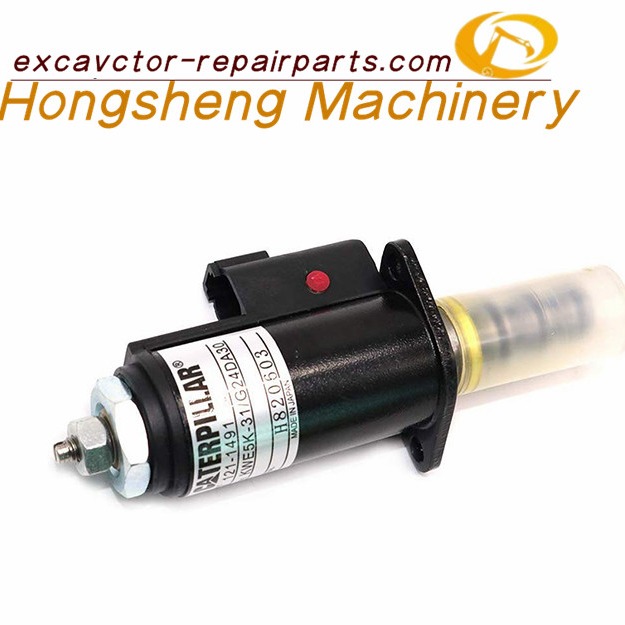 KWE5K-31 Excavator Pilot Solenoid Valve Carter E315C E320C 121-1491 G24DB30