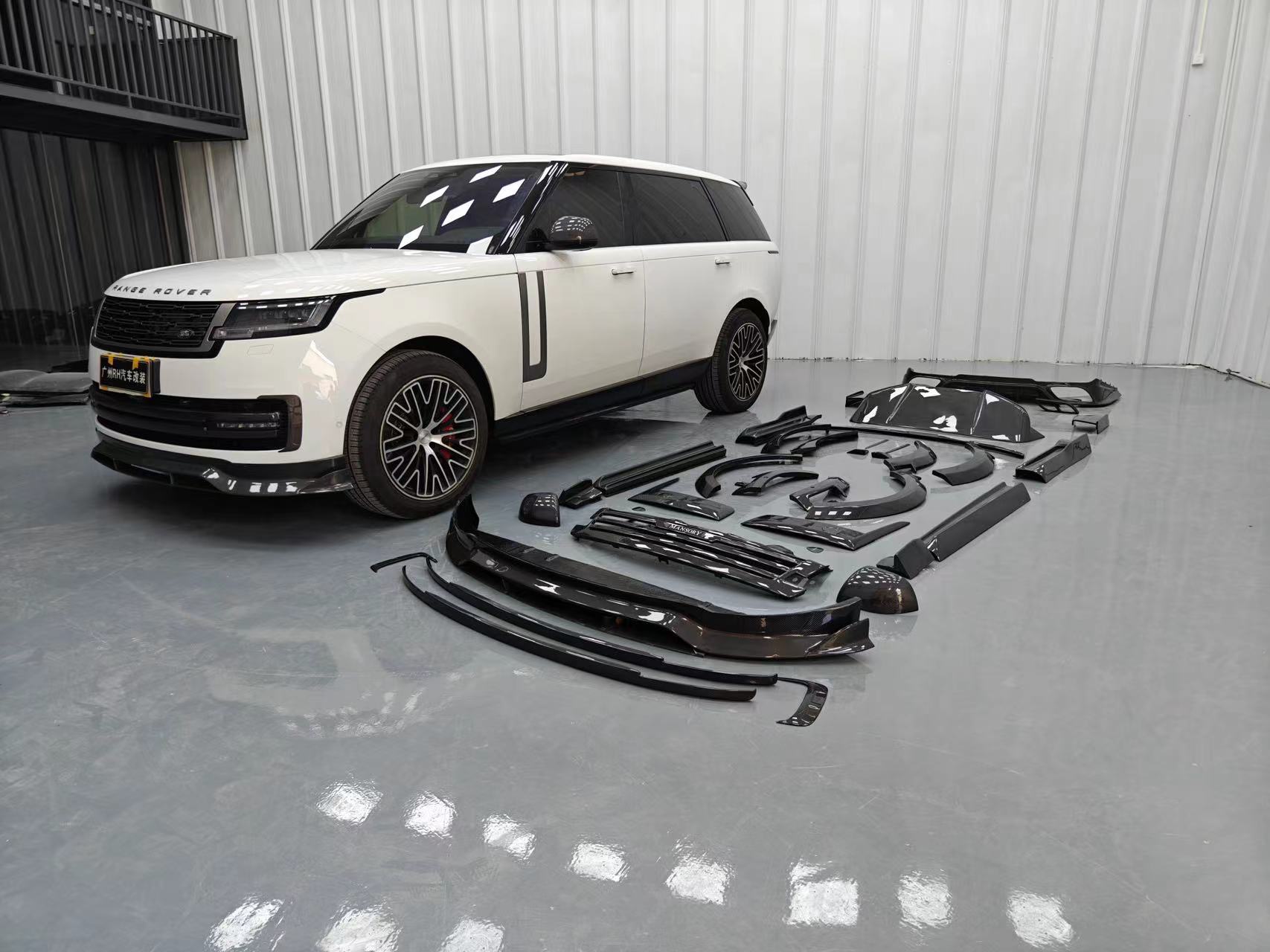 Rangerover Land Rover Body Kit MSY Style Front Lip Diffuser Wide Body Kit