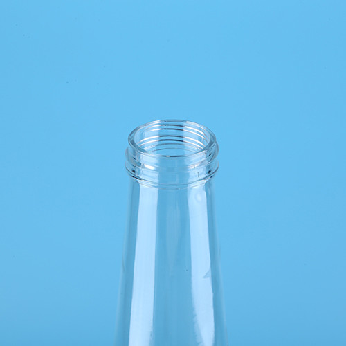 FDA Clear Plastic Bottles with screw cap , Plastic Liquid Bottles