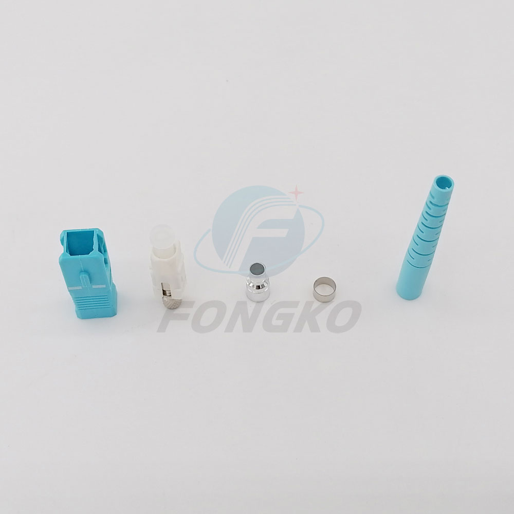 OEM 3mm Om3 FTTH FTTX Fiber Optic Connector SC To UPC