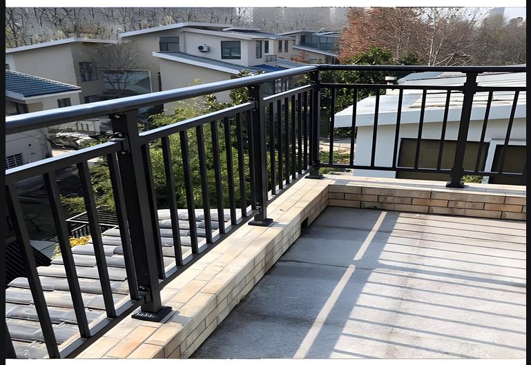 Non Conductive Aluminum Safety Railing High Strength For Electrical Sensitive Area