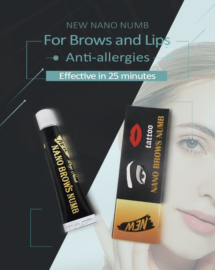 Permanent Makeup Numbing Cream 10g For Microneedling Treatment Pain Relief Spot Sense