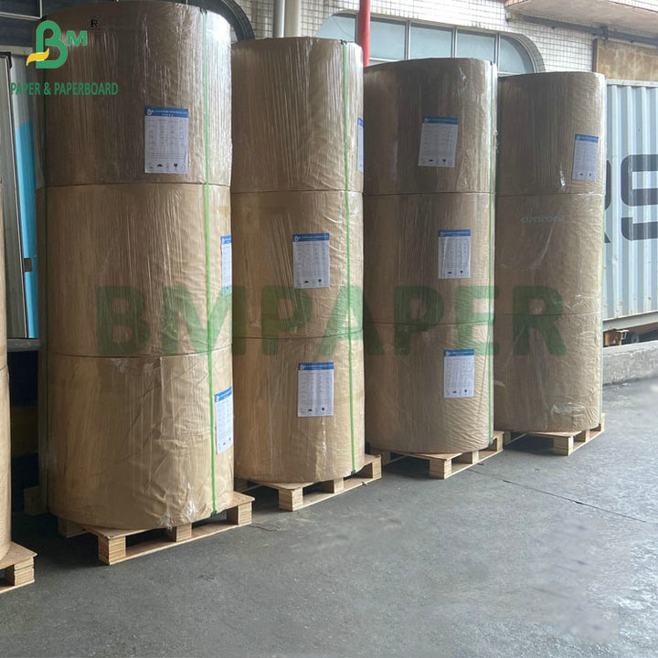65gsm White Glossy High Wet Strength Paper For Making Beer Bottle Label 65 x 95cm 
