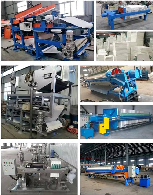 Fully Automatic Plate Frame Sludge Press Machine Filter Machine For Dewatering