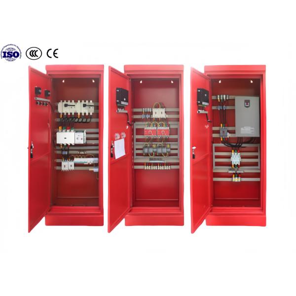 IP65 Electrical PLC Control Enclosure , Smoke Prevention And Exhaust System