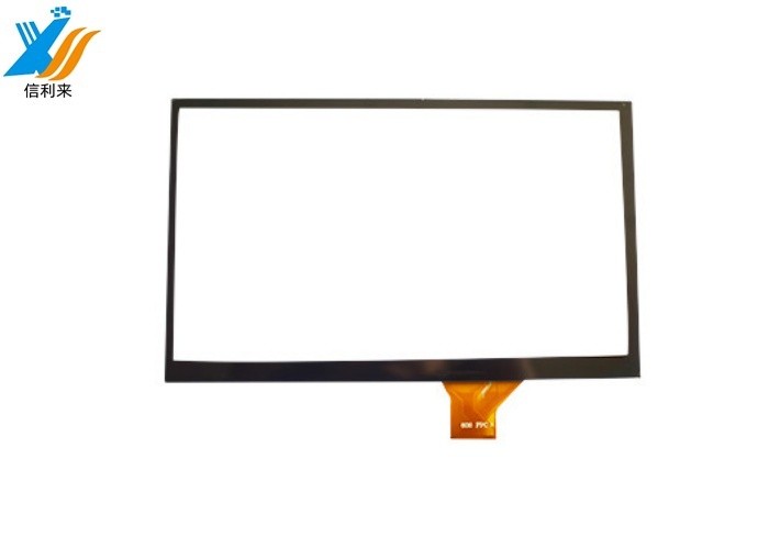 Customized 7 Inch Industrial PCAP Touch Screen Panel With USB Interface G+G Structure