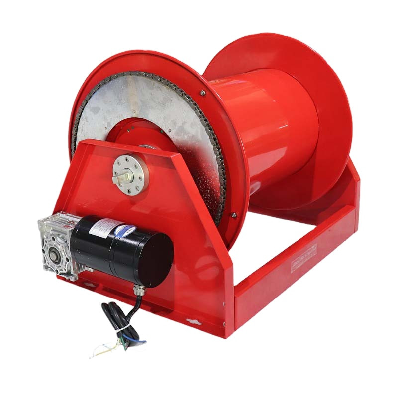 Electric motor driven reels 12v 20m diesel hose reel for fuel oil 1.5inch motorized reels