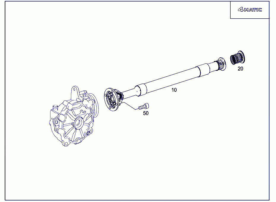 Iso 2044100000 Benz Drive Shaft Front Drive Axle Shaft Assembly