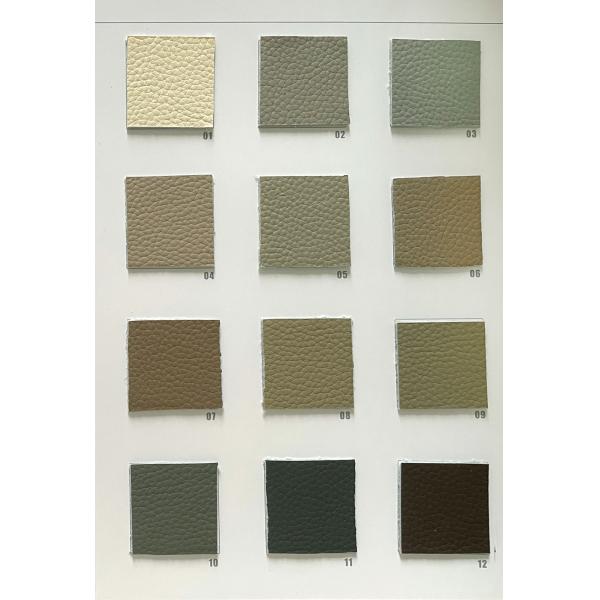 Anti Scratching PU Leather Solvent Free Hydrolysis Resistance For Sofa