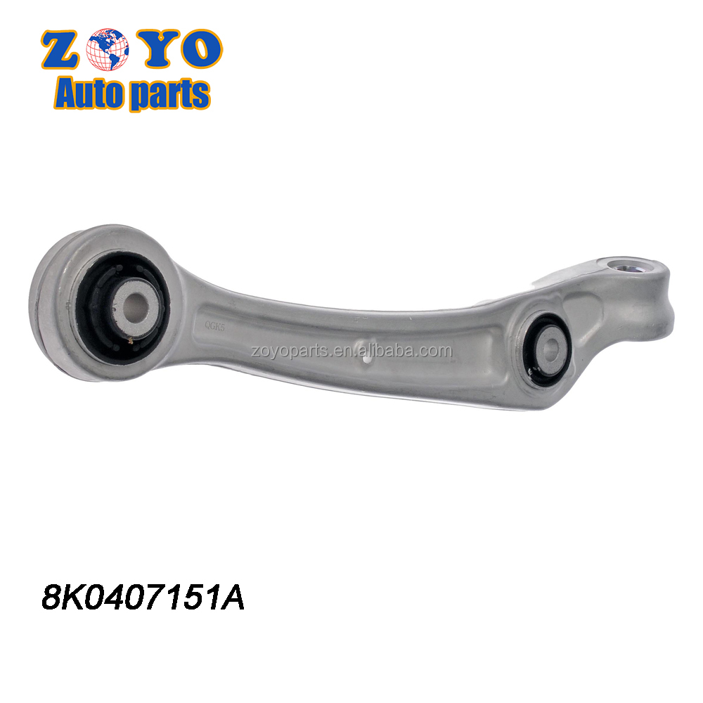 OE NO. 8K0407151A Audi A4 Q5 Front Lower Control Arm with Strength Aluminium Alloy