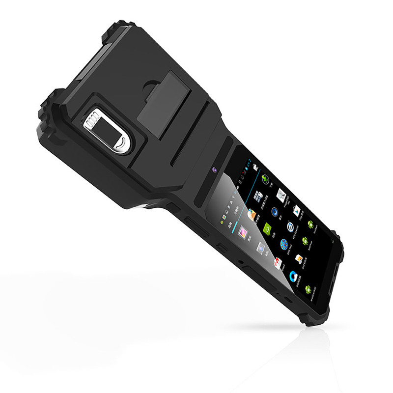 BH501 Handheld Rugged IP54 4G Biometric Mobile Device Android Tablet Integrated Printer