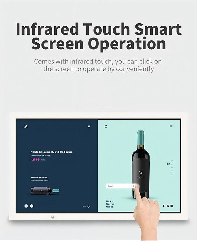 Trade Shows & Events Transparent LCD Display 43in LCD See Through Display