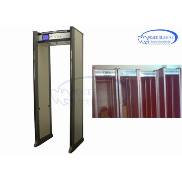 Capture Picture 24 Zones Walk Through Metal Detector With 255 Level Sensitivity