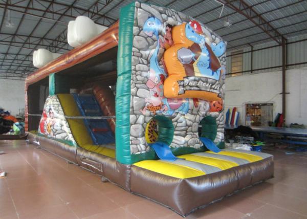 Quality The Stone Age Closed Inflatable Jumping House,Hot sale Inflatable Animals Bouncer for sale