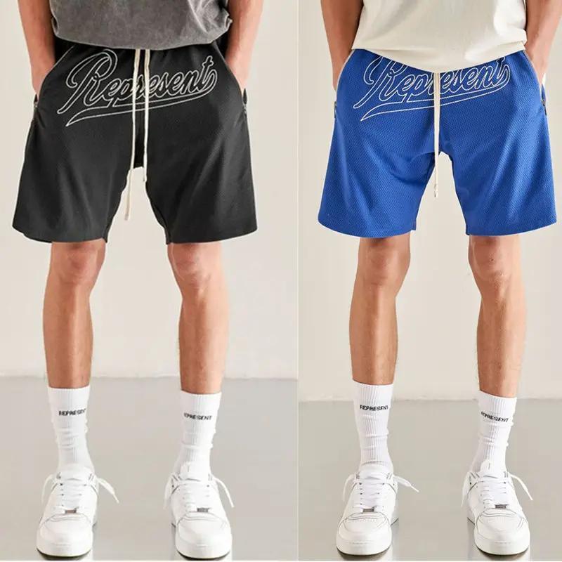 High Quality Men&prime;s Shorts Custom Logo Mens Shorts Casual Hip Hop Streetwear Shorts for Men