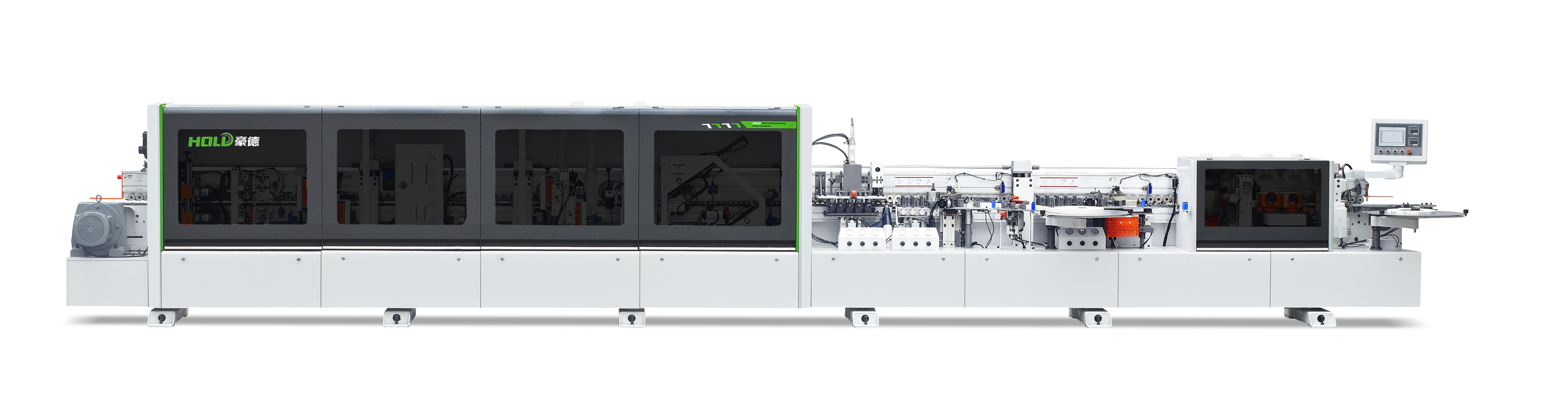 Bevel 45 Degree Edgebander With Pre Milling Abs Edging Machine For Mdf