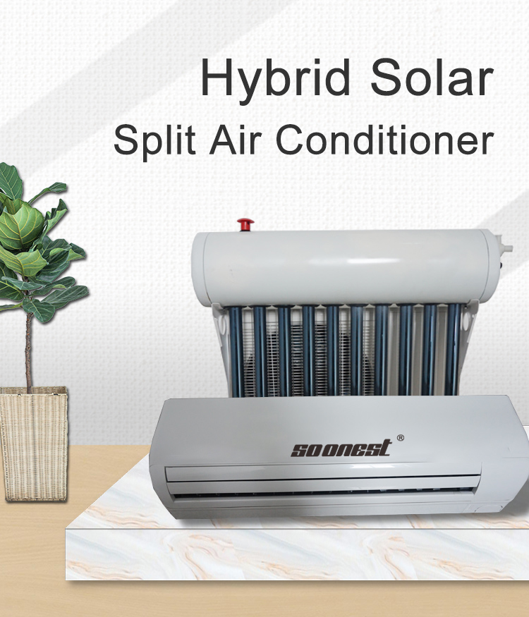 100% Green Wall Mounted Solar Powered Car Air Conditioner 12V Solar Roof Air Conditioner Solar Air Conditioner 12000 Btu/1 Hp