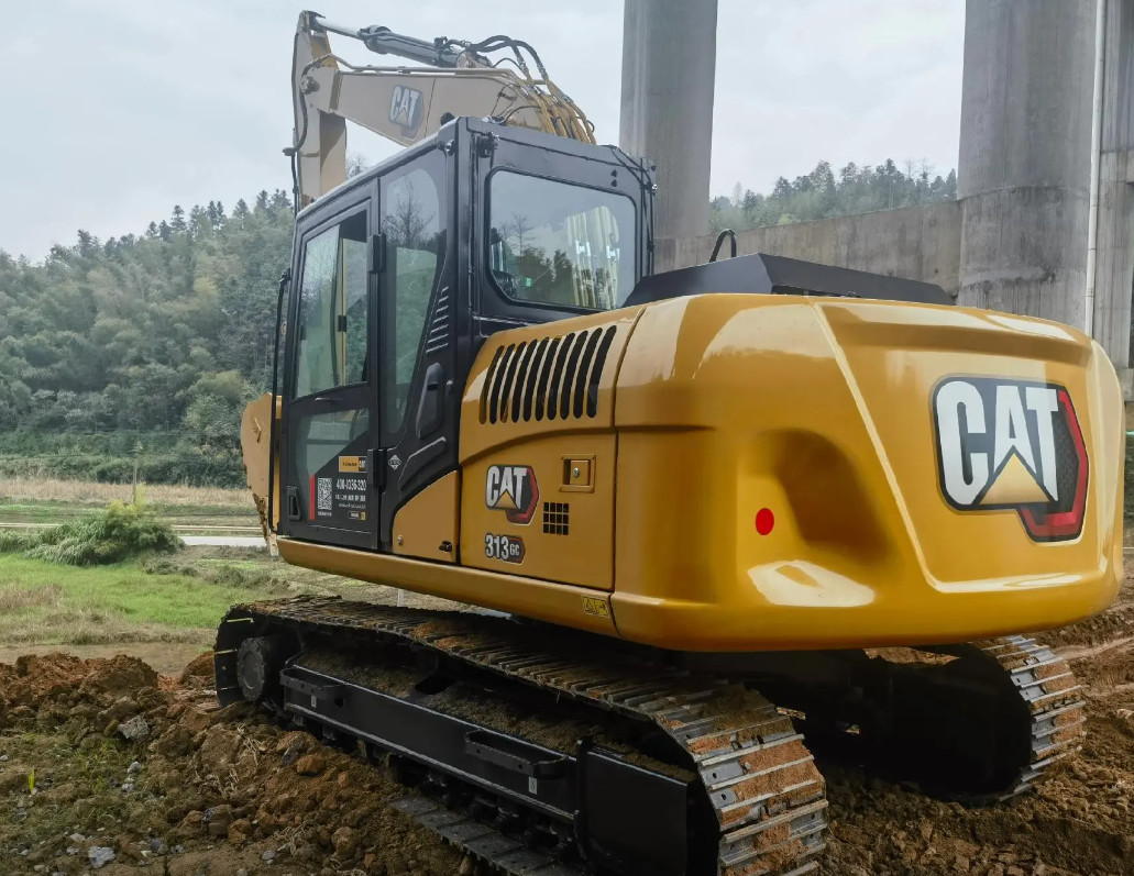 13 Ton Crawler Digger Medium Used Earthmoving Machinery Cat 313gc For Sale