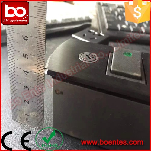 Office Partition Wall Power Socket with Power and USB charger