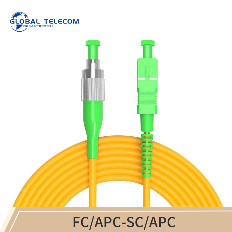 LC ST Fiber Optic Patch Cord , Sc To Fc Patch Cord APC UPC Simplex Duplex
