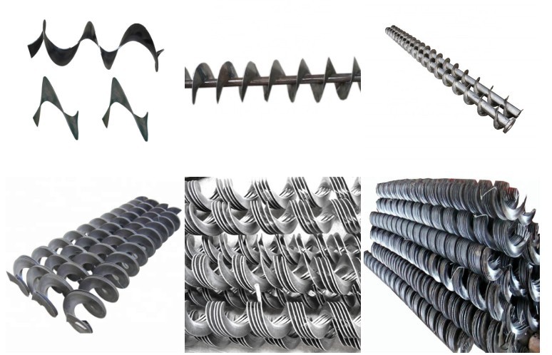 Screw Conveyor Forming Sectional Stainless Iso Auger Blade OEM