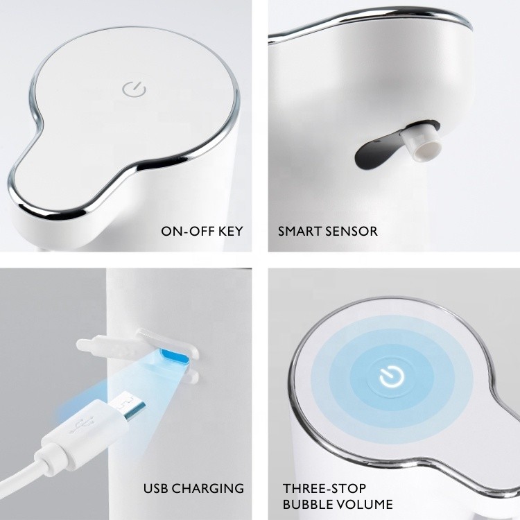 800mAh Plastic Automatic Soap Dispenser