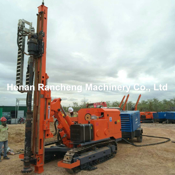Micropile Drilling Rig Small Piling Rig Rotary Hammer Pile Driver