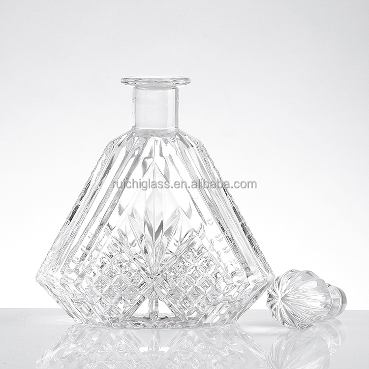 Customized Custom Make 250ml 500ml 700ml Wine Glass Bottle with Cap