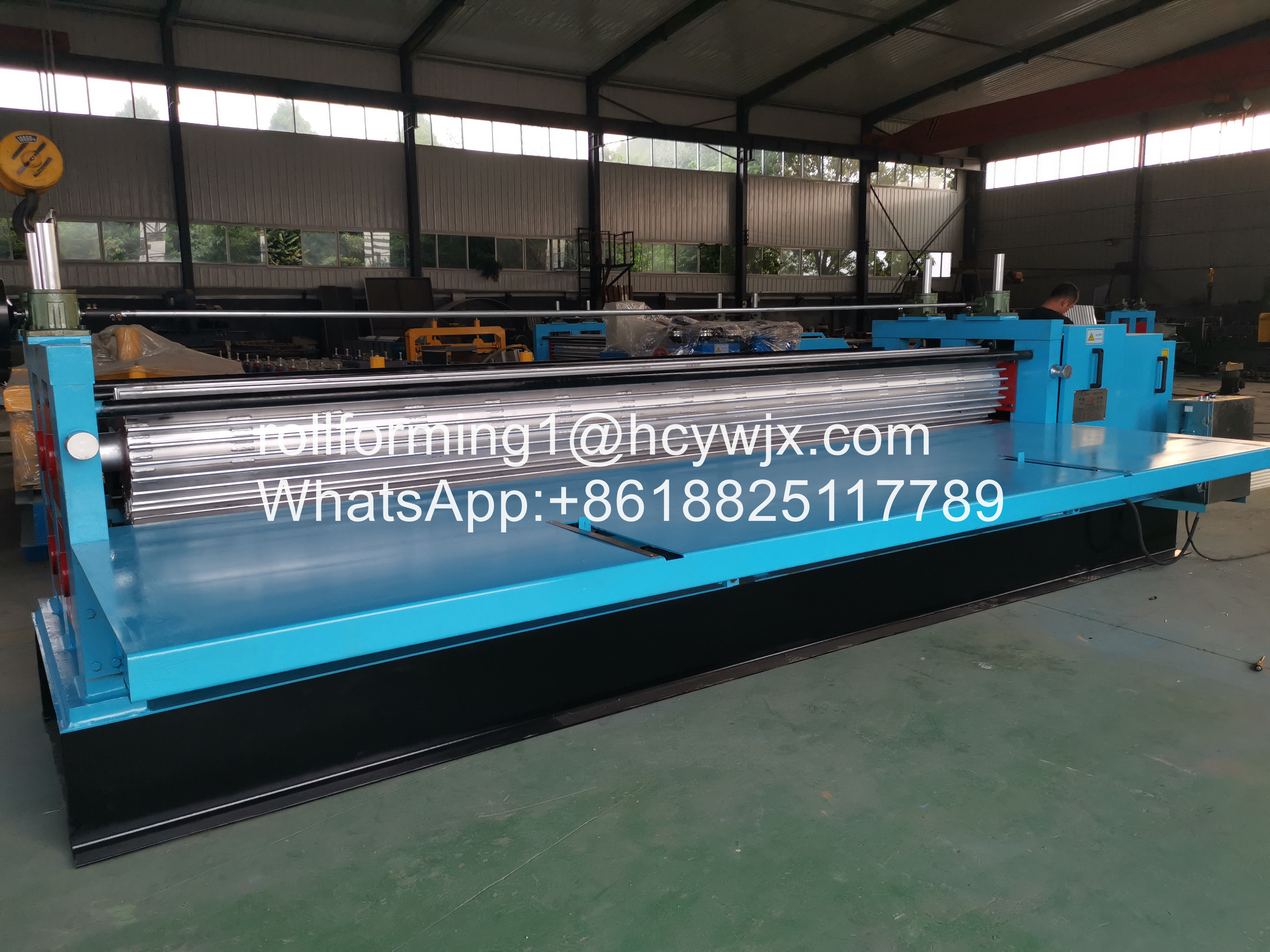 2.6 Meters Gi Corrugated Roll Forming Machine Automatic