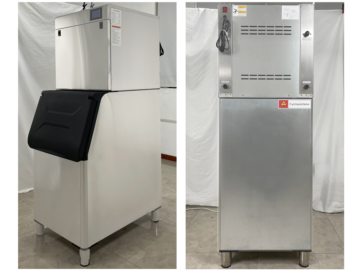 Ice Block Making Machine 250kg Big Ice Cube 38x38x22 28x28x22 Professional Touchpad Control Panel for Business Sale